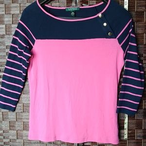 Lauren by Ralph Lauren ladies top size L